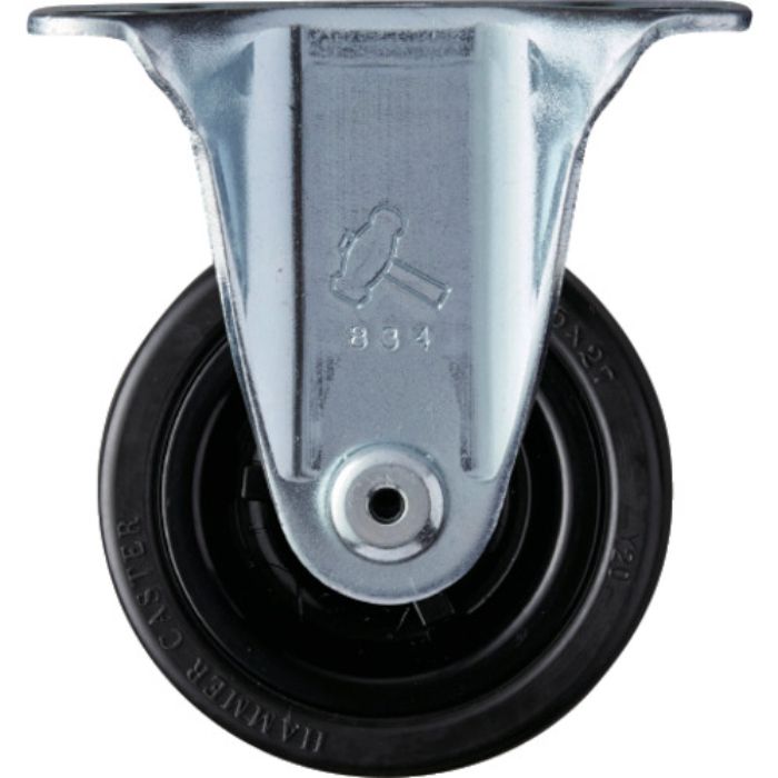 ハンマー 固定式ゴム車輪 65mm(Tcode:8140643)