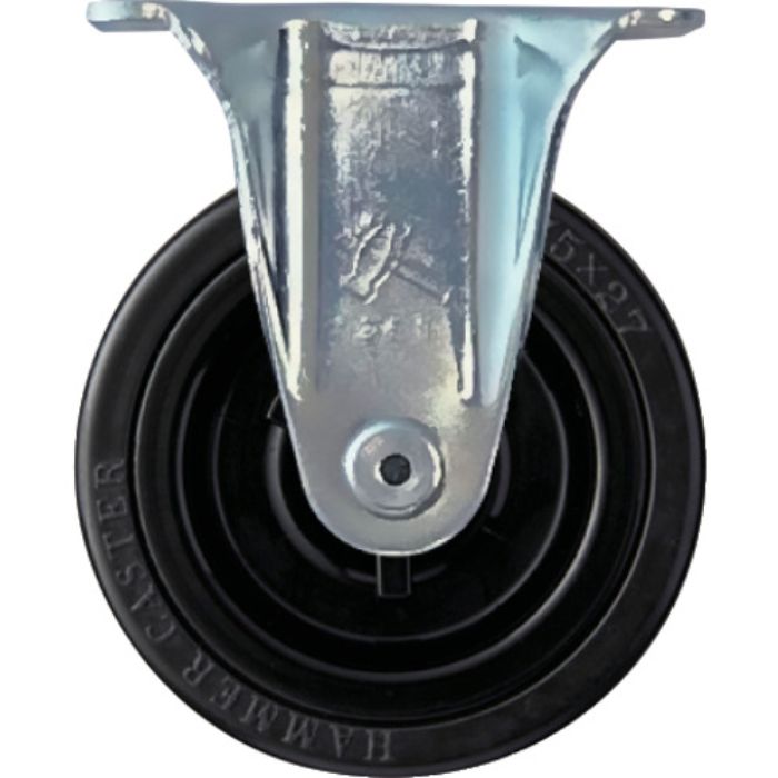 ハンマー 固定式ゴム車輪 75mm(Tcode:8140644)