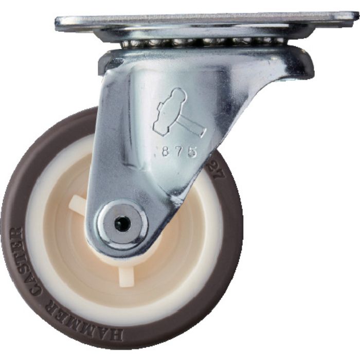 ハンマー 旋回式ウレタン車輪(ナイロンホイール)65mm(Tcode:3158683)