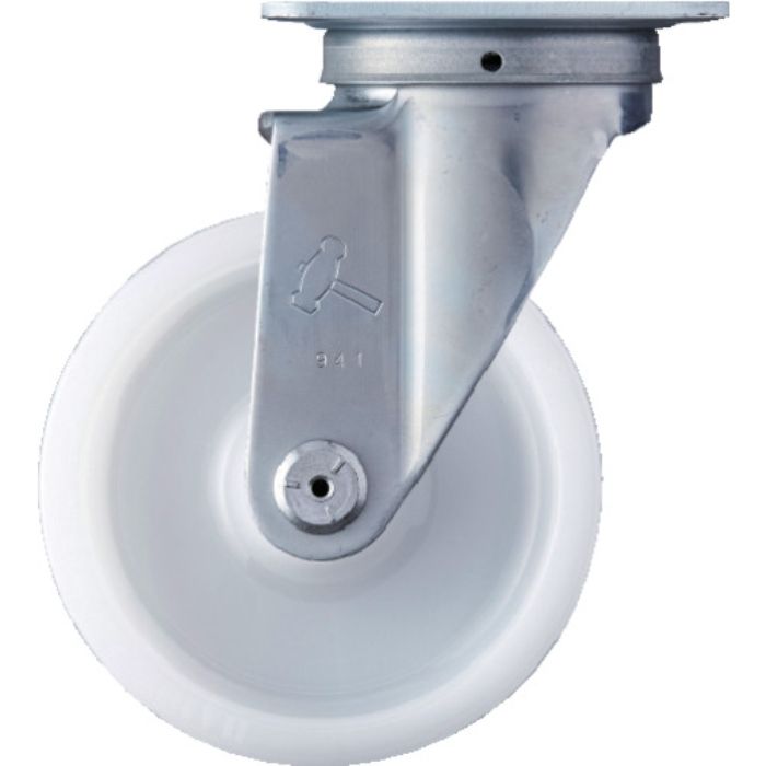 ハンマー 旋回式ナイロン車輪 125mm(Tcode:3671453)