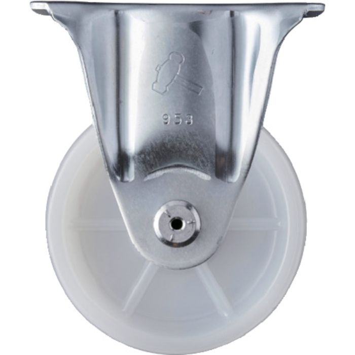 ハンマー 固定式ナイロン車輪 100mm(Tcode:3671500)