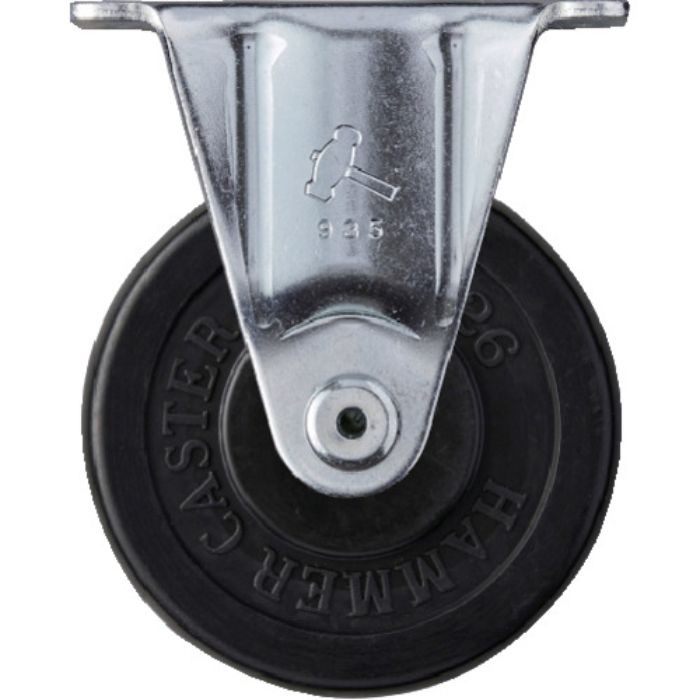 ハンマー 固定式ゴム車輪 65mm(Tcode:1251872)