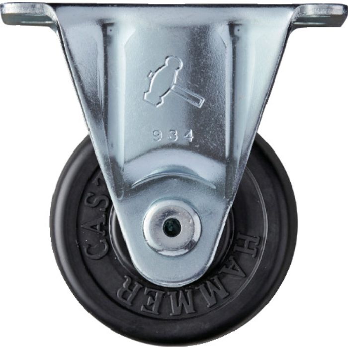 ハンマー 固定式ゴム車輪 50mm(Tcode:1251856)