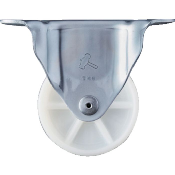 ハンマー Gシリーズ固定式ナイロン車輪 100mm(Tcode:3671631)