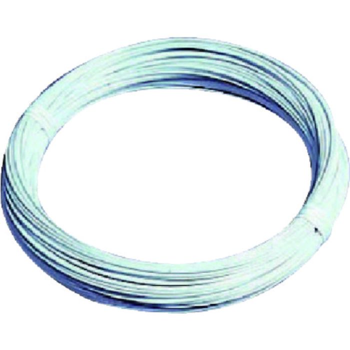 ユニット 針金 白ビニール被覆針金・0.9mmФX50m巻(Tcode:7416784)
