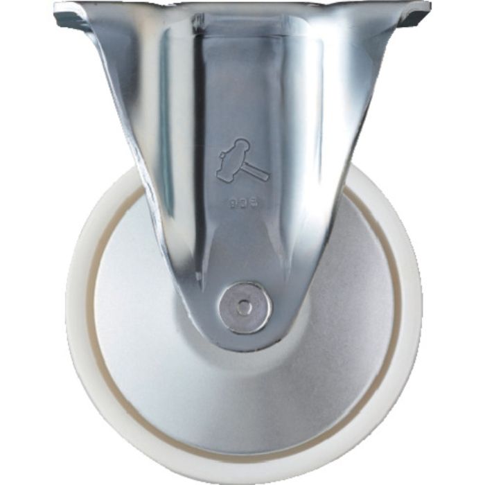 ハンマー 固定式ナイロン車輪(ラジアルボールベアリング)150mm(Tcode:3671992)