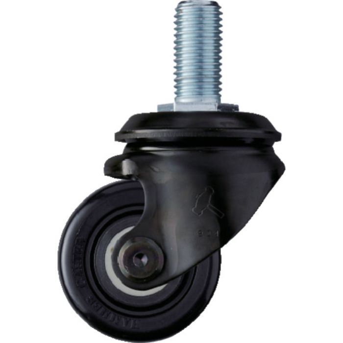 ハンマー 低床重荷重用ねじ込み旋回式ナイロン車輪(ボールベアリング)65mm(Tcode:3092810)