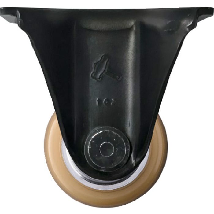 ハンマー 低床重荷重用固定式ウレタン車輪(アルミホイール・ラジアルボールベアリング)50mm(Tcode:3092852)