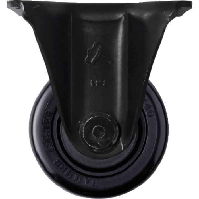 ハンマー 低床重荷重用固定式ナイロン車輪(ボールベアリング)65mm(Tcode:1251481)