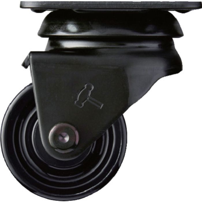 ハンマー 低床中荷重用旋回式ナイロン車輪 50mm(Tcode:1251414)
