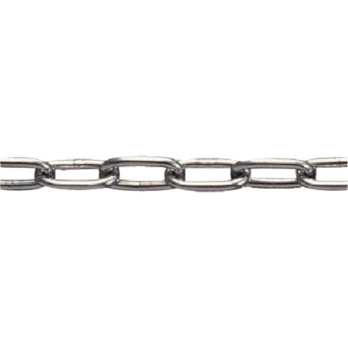 水本 ステンレスチェーン 30m 使用線径d7mm 内長P37mm(Tcode:7805632)
