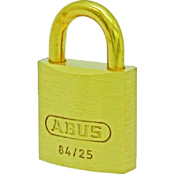 ABUS 真鍮南京錠 84MB-25 同番(Tcode:4451601)