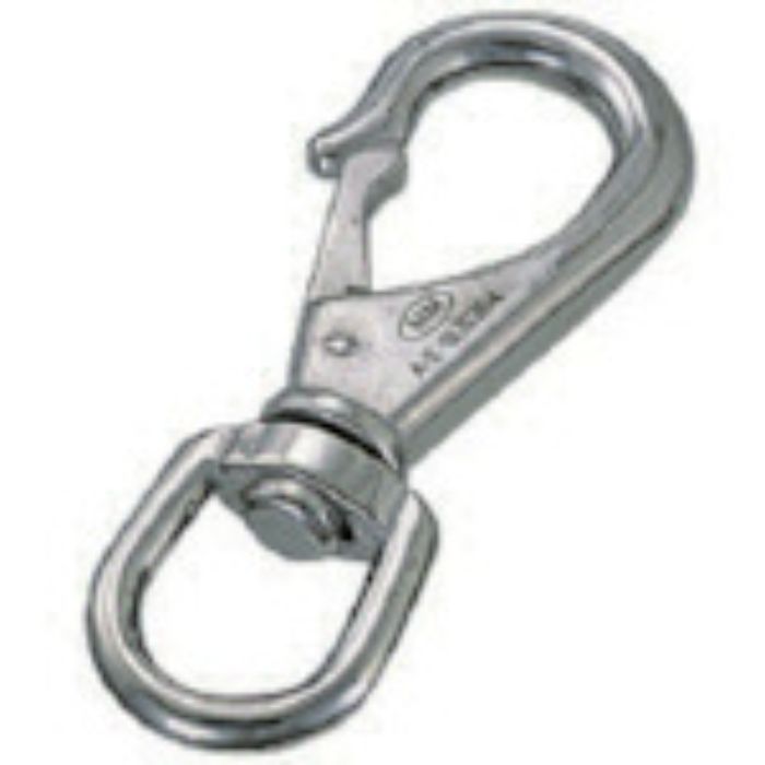 水本 Sフック ステンレス スイベルスナップ 線径5mm 長さ85mm(Tcode:8490458)