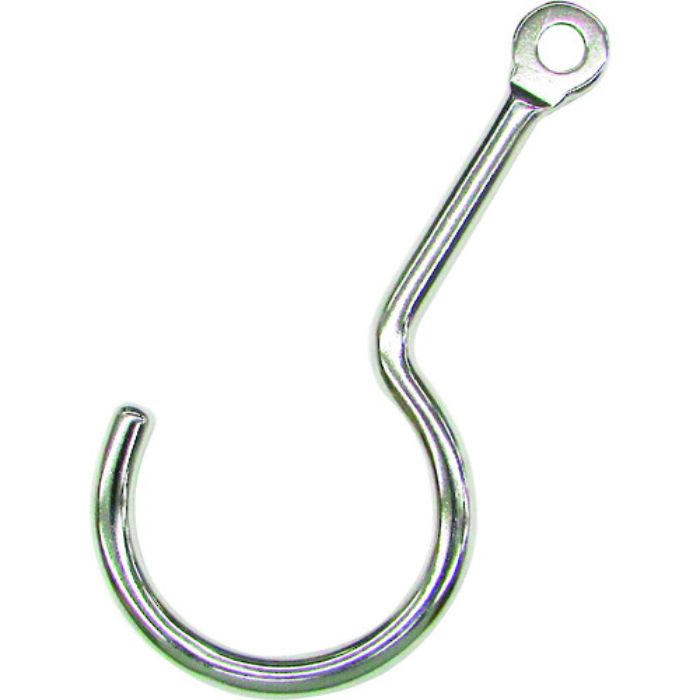 水本 ステンレス Sフック(フックタイプ) 線径6mm 長さ107mm(Tcode:2008899)
