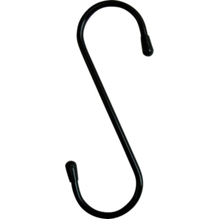 ニッサチェイン 塩ビ被覆線Sフック 黒 150mm(2個入り)(Tcode:7561229)
