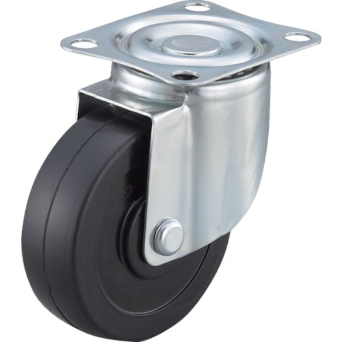 ワコーパレット エアーキャスター(自在車) 100mm ゴム車(Tcode:3052044)