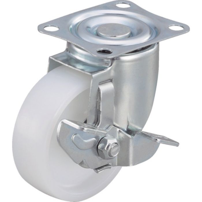 ワコーパレット エアーキャスター(自在車ストッパー付) 65mm ナイロン車(Tcode:3819501)