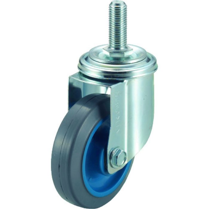 ワコーパレット エアーキャスターねじ込みタイプ(自在車) 荷重120 車輪径100幅30(Tcode:3282449)