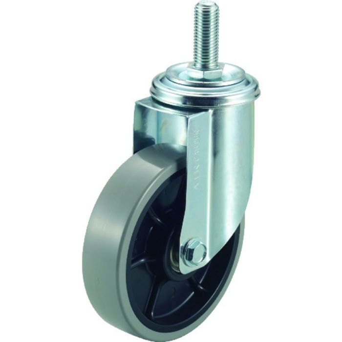 ワコーパレット エアーキャスターねじ込みタイプ(自在車) 荷重120 車輪径125幅32(Tcode:3282473)