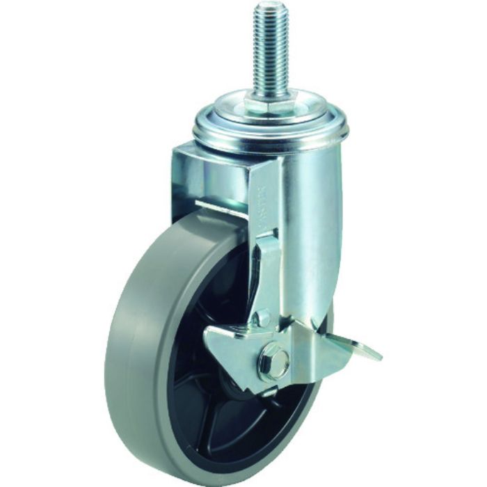 ワコーパレット エアーキャスターねじ込みタイプ(自在車S付)荷重120車輪径125幅32(Tcode:3282597)