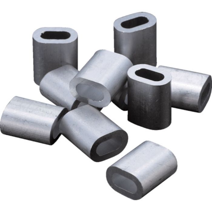 TRUSCO アルミスリーブ 適合ワイヤ径3.0mm 10個入(Tcode:2222299)