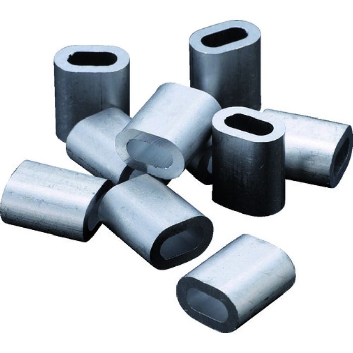 TRUSCO アルミスリーブ 適合ワイヤ径4.0mm 10個入(Tcode:2222302)