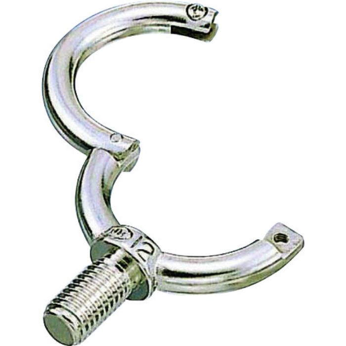 水本 ステンレス オープンアイボルトミリネジ 捻子径M-12 使用荷重0.98kN(Tcode:1136197)