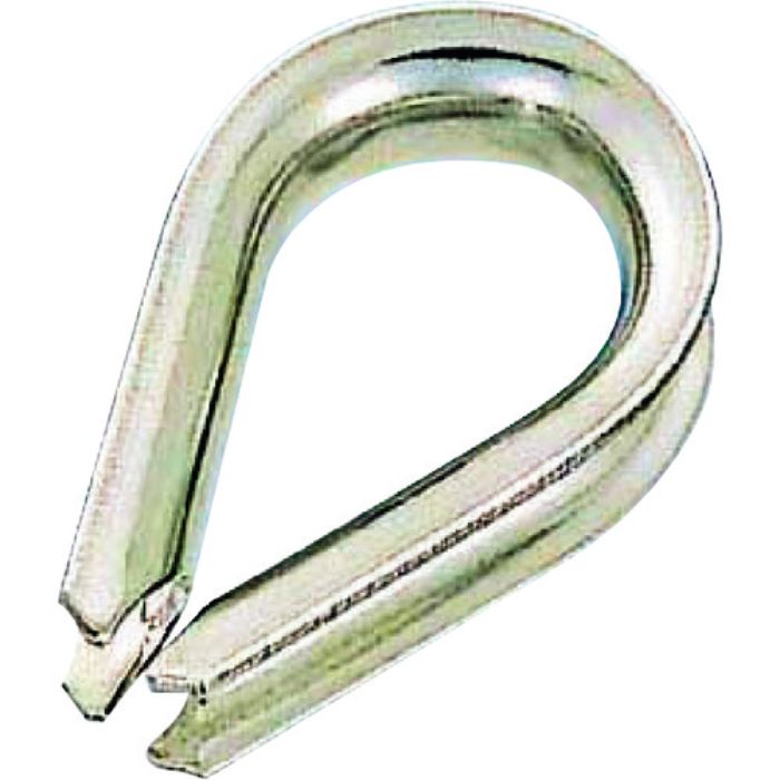 水本 ステンレス 板シンブル 使用ロープ径6mm 長さ33.5mm(Tcode:2048690)
