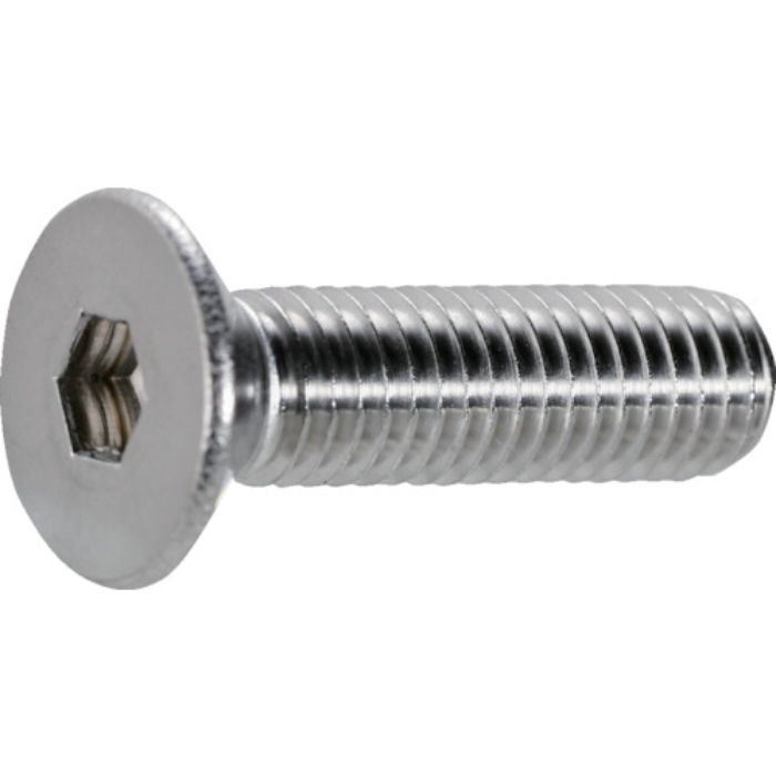 TRUSCO 六角穴付皿ボルト ステンレス M6×12 22本入(Tcode:2570361)