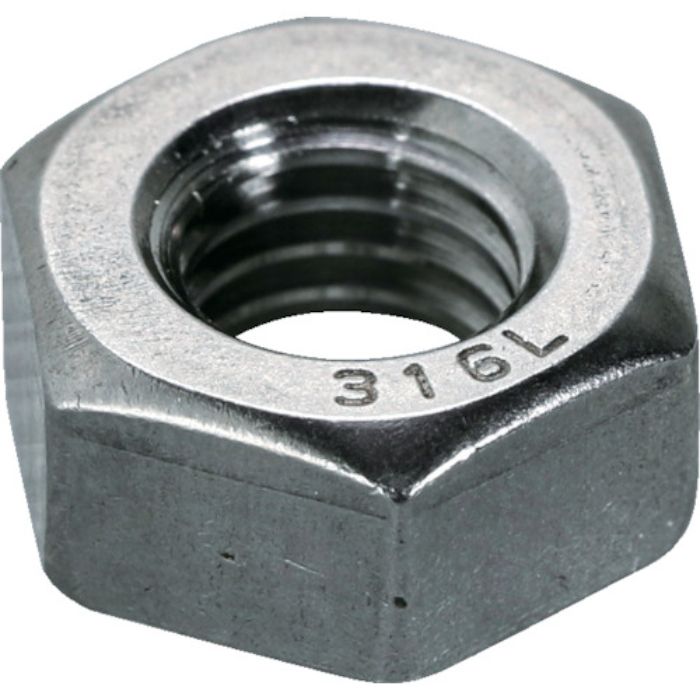 TRUSCO 六角ナット1種 SUS316L M3×0.5 20個入(ステンレス)(Tcode:2580208)