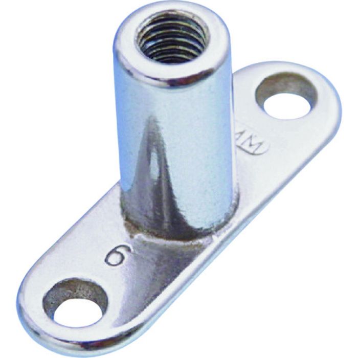 水本 吊金具(ビス止めタイプ) ステンレス パッドナット 捻子径M-5(Tcode:2053454)