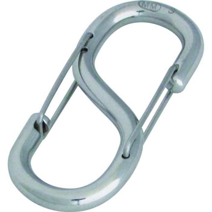 水本 ステンレス Sカンフック 線径3mm 長さ37mm(Tcode:3789292)