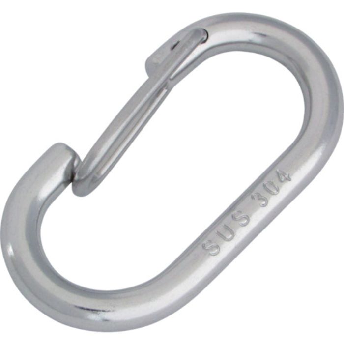 水本 ステンレス O型フック(ロープ用) 線径6mm 長さ52mm(Tcode:3789314)