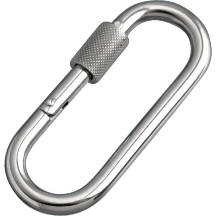 水本 ステンレス プチカラビナ(環付) 線径4mm 長さ38mm(Tcode:3789403)
