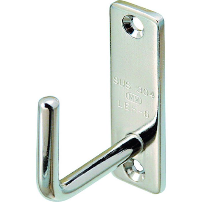 水本 吊金具(ビス止めタイプ) ステンレス ロングアイフック 24mm×80mm 使用荷重0.16kN(Tcode:1629854)