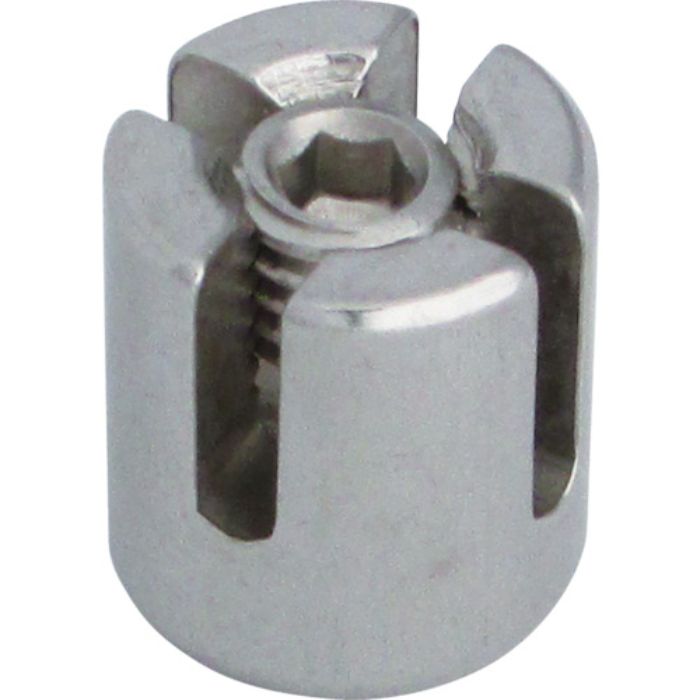 水本 ワイヤクリップ ステンレス ダブルクリップ 適合ワイヤー径4mm(Tcode:3789527)