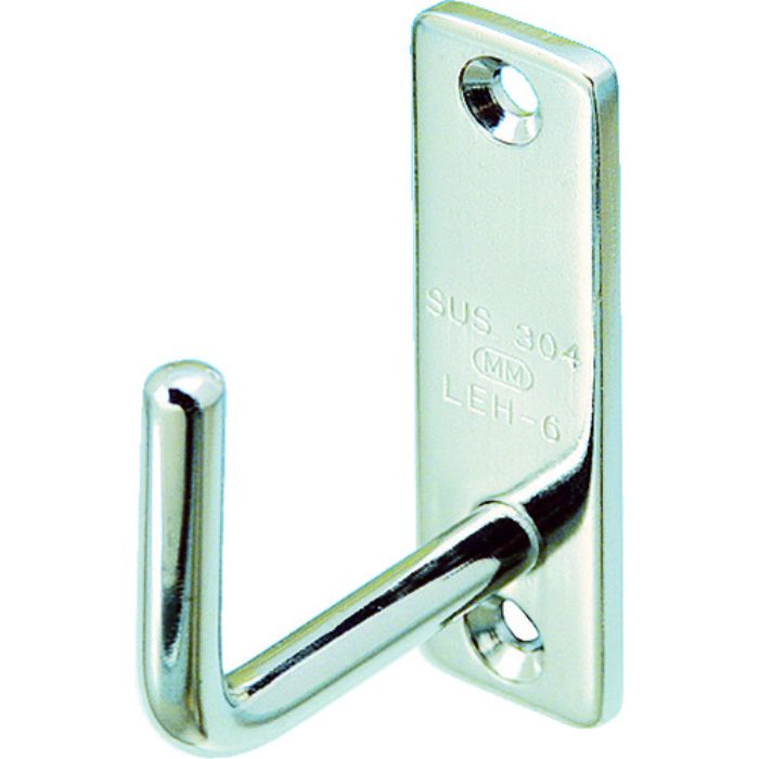 水本 吊金具(ビス止めタイプ) ステンレス ロングアイフック 9mm×27mm(Tcode:3789616)