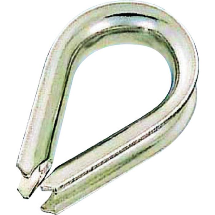 水本 ステンレス ライトシンブル SUS316 使用ロープ径2mm 長さ17mm(Tcode:2045535)