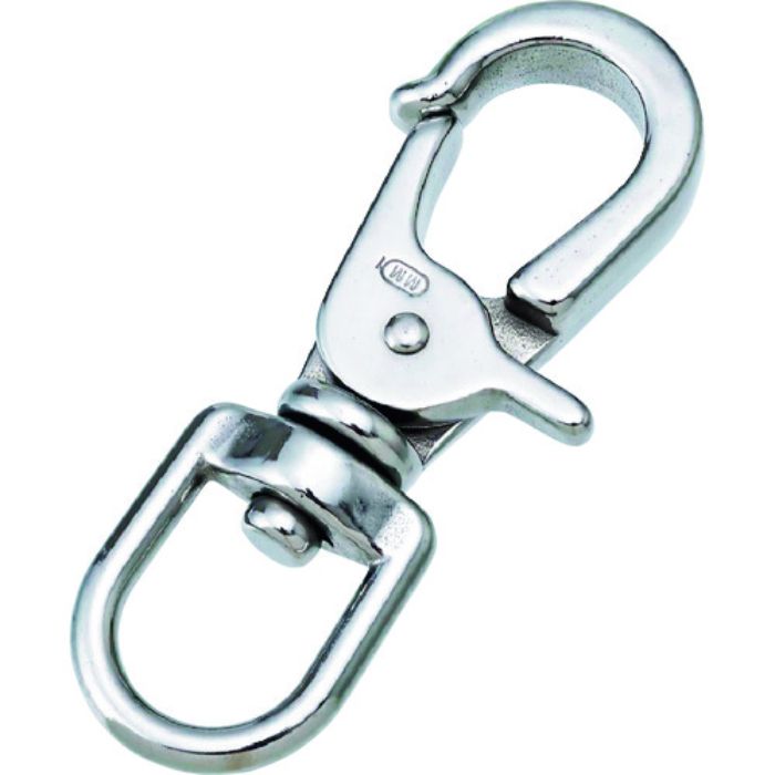水本 ステンレス トリガーフック 長さ63mm 使用荷重0.2kN(Tcode:2051903)