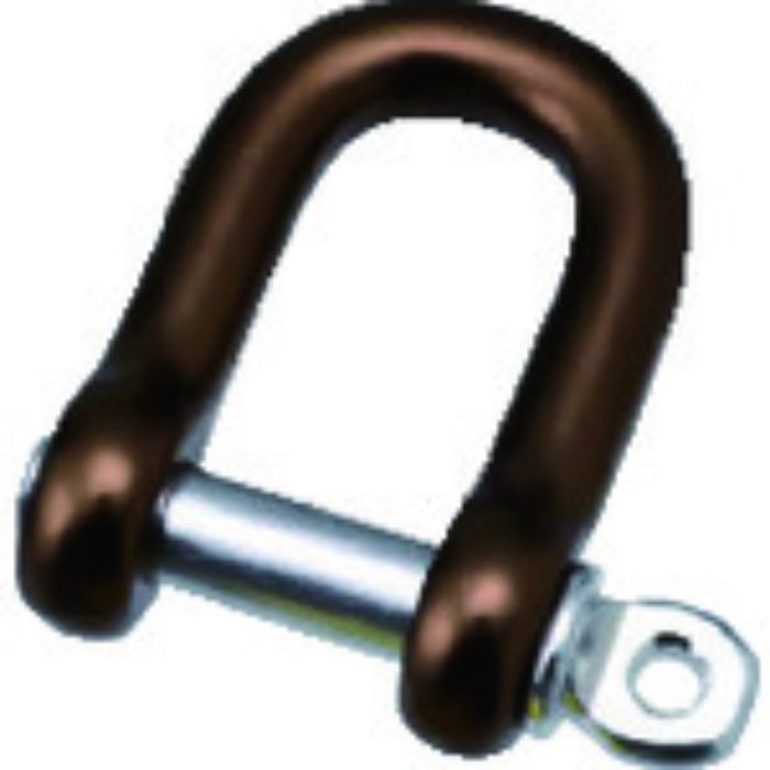 水本 アルミシャックル(ブラウン) 呼び6mm 長さ24mm(Tcode:8337806)