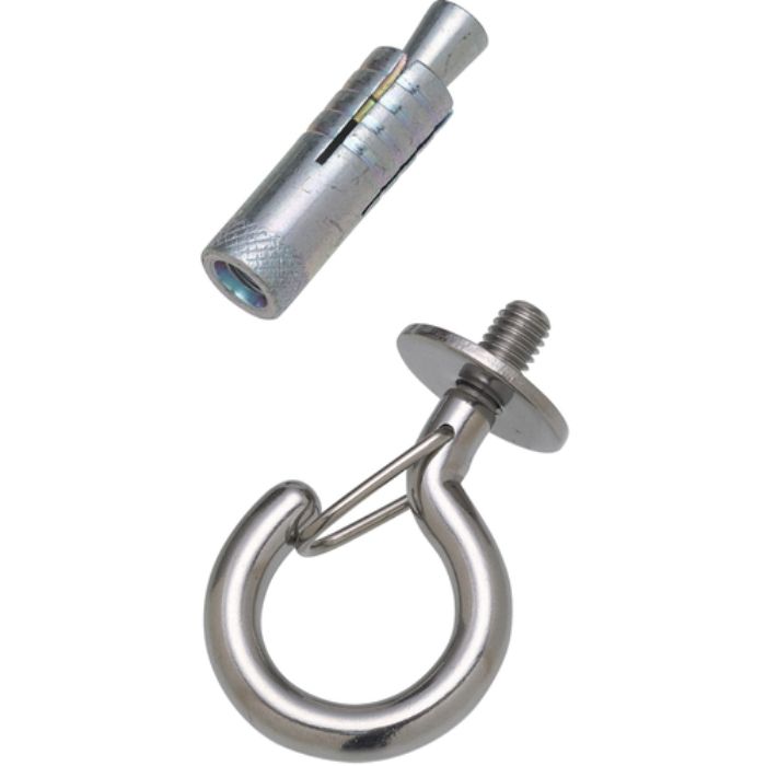 水本 ステンレスボルトフック(ブネジ) (カットアンカー付) フックの長さ40mm(Tcode:8337832)