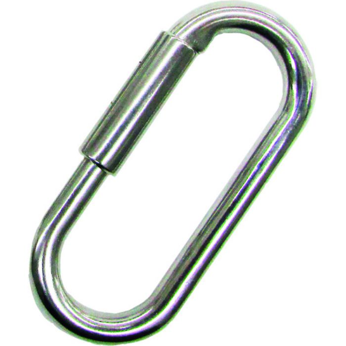 水本 ステンレス クイックロックキャッチ(カラビナタイプ) 線径6mm 長さ60mm (1個入)(Tcode:2047128)
