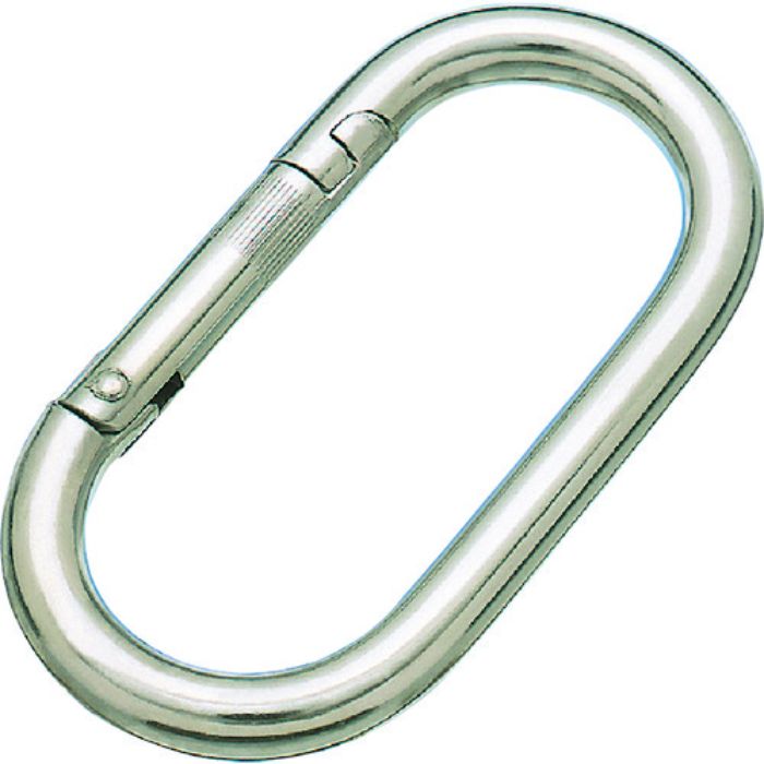 水本 ステンレス カラビナ(環なし)SUS316 線径10mm長さ90mm (1個入)(Tcode:2045626)