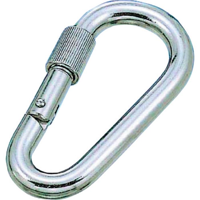 水本 ステンレス ナス型カラビナ 線径5mm 長さ54mm(1個入)(Tcode:2048772)