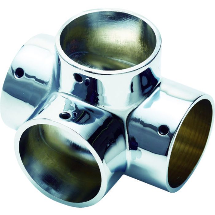 フジテック パイプ継手四方エルボ・32mm(ネジ止め付)(Tcode:1232853)
