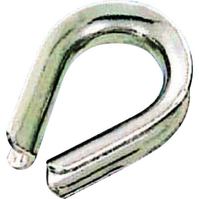 水本 ステンレス 豆シンブル 使用ロープ径6mm 長さ20mm(Tcode:2045620)