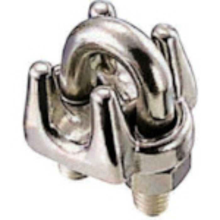 水本 ステンレス ワイヤークリップ 使用ロープ径6mm 長さ34mm(Tcode:8491031)