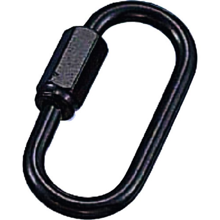 水本 ステンレス 高級ミニチェーン用リングキャッチ ブラック 線径2.5mm(Tcode:2012042)