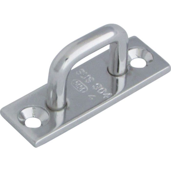 水本 アイプレート ステンレス ロングアイ 18mm×60mm 使用荷重0.2kN(Tcode:3610934)