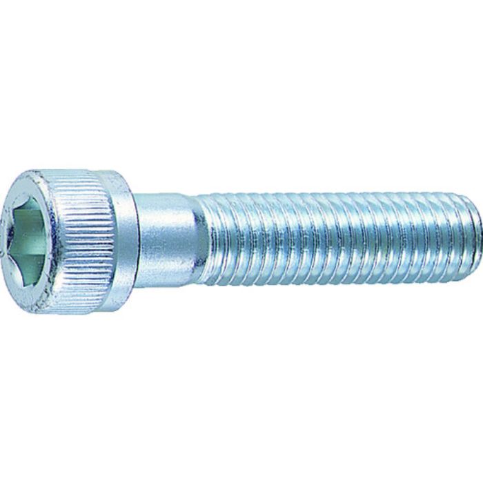 TRUSCO 六角穴付ボルト ユニクロ 半ネジ M12×60 6本入 /キャップボルト(CAP)(Tcode:2073294)